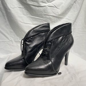 Genuine Leather Boot Heels Size 9